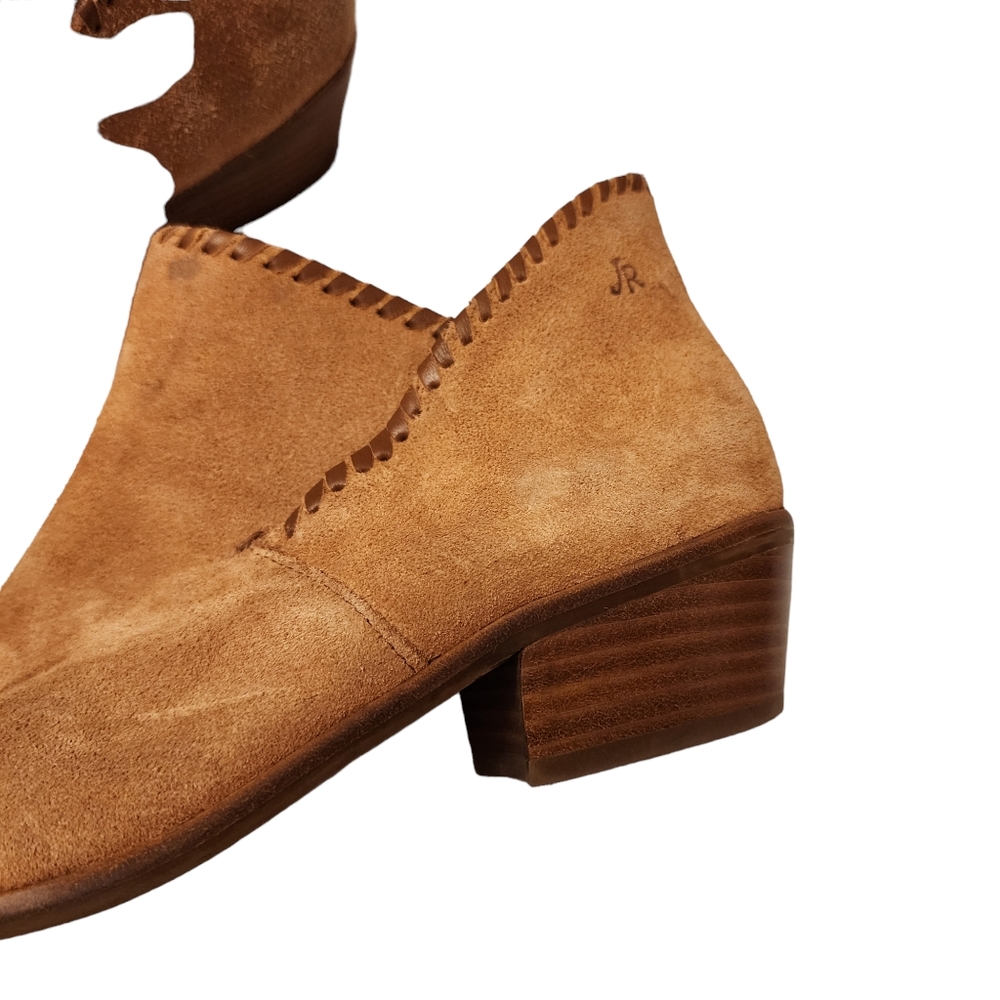 Jack Rogers Sadie Suede Ankle Boots Size 7 - Picture 8 of 12